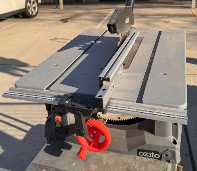 Ozito table saw