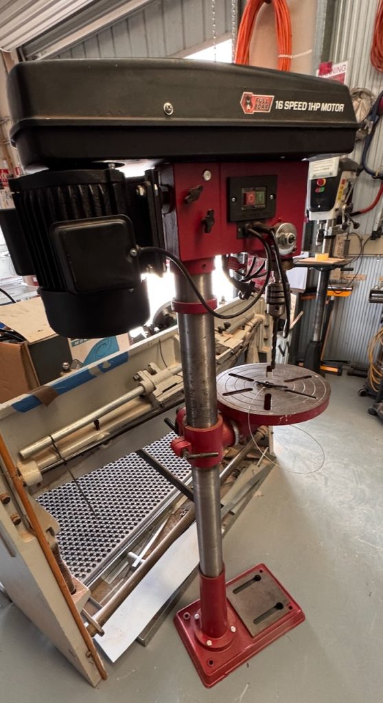 Full Boar 16-Speed 1HP Drill Press